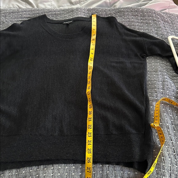 Eileen Fisher Merino Wool Sweater Dolman Sleeve Dark Gray Size Petite Medium - Picture 10 of 10